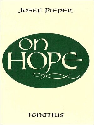 cover image of On Hope